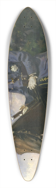 Edmund Charles Tarbell - Marshal Ferdinand Foch 39.3 inch art pintail longboard deck