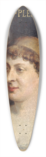 Edouard Toudouze - Portrait de Jeanne-Sylvanie Arnould-Plessy (1819-1897), socitaire de la Comdie-Franais 39.3 inch art pintail longboard deck