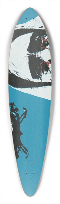Eduardo Ramrez Villamizar - No mas Vietnams en Centro America y El Caribe 39.3 inch art pintail longboard deck