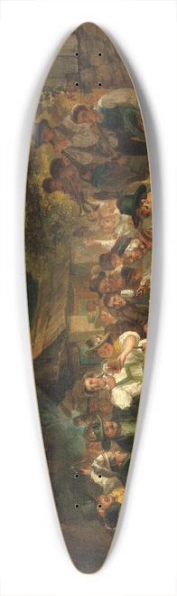 Eduard Swoboda - Celebrating the Winning Shooter 39.3 inch art pintail longboard deck