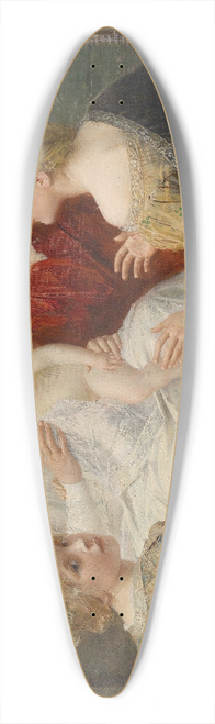 Eduard Veith - Madonna Mit Jesus Umgeben Von Kindern 39.3 inch art pintail longboard deck