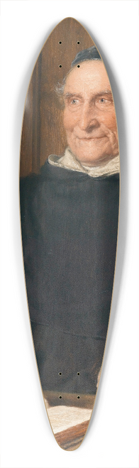 Eduard von Grtzner - In der Studierstube 39.3 inch art pintail longboard deck