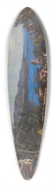 Edward Darley Boit - Monte Carlo 39.3 inch art pintail longboard deck