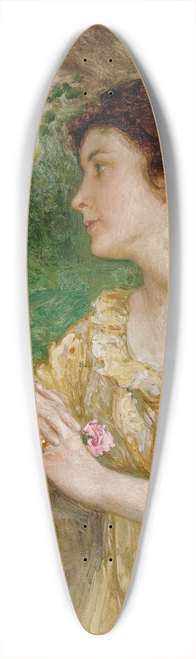 Edward Henry Potthast - Summer 39.3 inch art pintail longboard deck