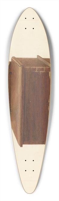 Edward L. Loper - Cabinet Spice Box 39.3 inch art pintail longboard deck