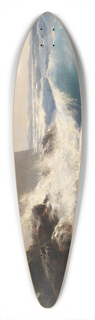 Edward Theodore Compton - Die Faraglioni-Felsen vor der Kste von Capri 39.3 inch art pintail longboard deck