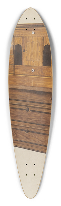 Einar Heiberg - Desk 39.3 inch art pintail longboard deck