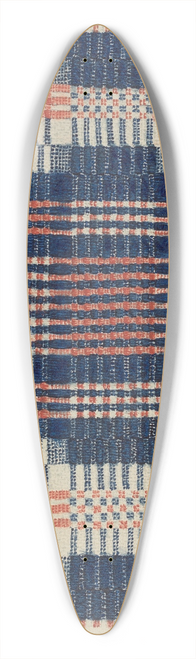 Elbert S. Mowery - Coverlet  Gentlemans Fancy 39.3 inch art pintail longboard deck