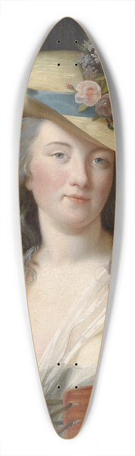 Elisabeth Louise Vige Le Brun - Portrait Anne Catherine Le Preudhomme de Chatenoy Comtesse der Verdun 39.3 inch art pintail longboard deck