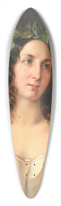 Elisabeth Modell - Young Woman in Greek Costume 39.3 inch art pintail longboard deck