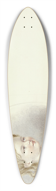 Elizabeth Murray - Bust Portrait of Child 39.3 inch art pintail longboard deck