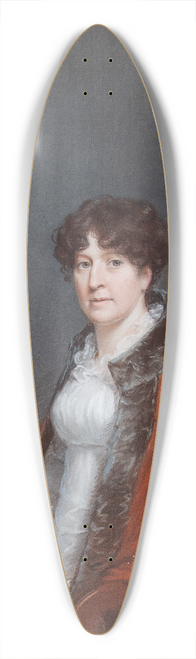 Ellen Sharples - Lady William Cavendish-Bentinck (C 1783-1843) 39.3 inch art pintail longboard deck