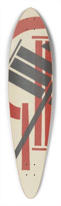 El Lissitzky - Internatsional 39.3 inch art pintail longboard deck