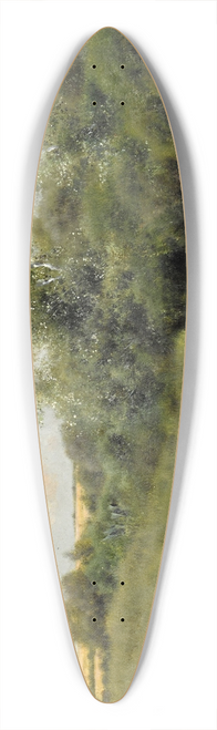 Emilio Snchez-Perrier - A summer day on the river 39.3 inch art pintail longboard deck