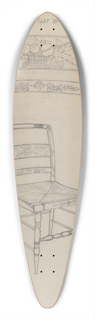 Emilio Zito - Hitchcock Chair 39.3 inch art pintail longboard deck