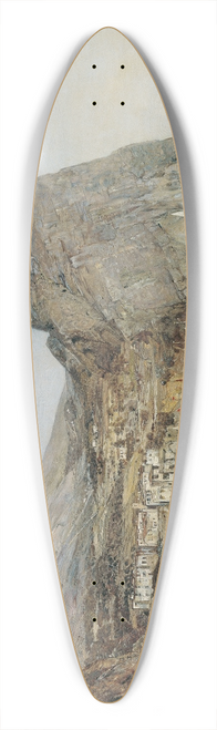Emil Jakob Schindler - Kstenlandschaft in Dalmatien 39.3 inch art pintail longboard deck