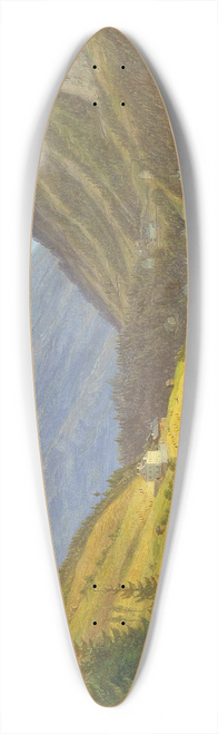 Emil Ludwig Lhr - Motiv aus dem Gasteinertal 39.3 inch art pintail longboard deck