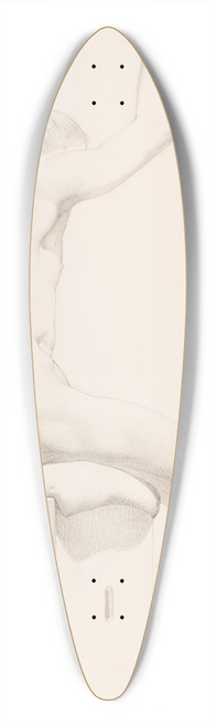Erasmus Von Engert - Sketchbook drawings pl2 39.3 inch art pintail longboard deck