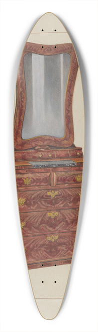 Ernest A. Towers, Jr. - Bureau 39.3 inch art pintail longboard deck