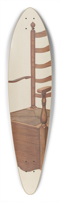 Ernest A. Towers, Jr. - Commode Chair 39.3 inch art pintail longboard deck