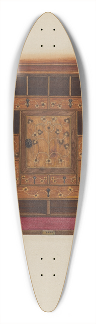 Ernest Busenbark - Secretary 39.3 inch art pintail longboard deck