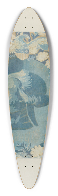 Ernest Capaldo - Historical Printed Cotton 39.3 inch art pintail longboard deck