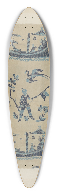 Ernest Capaldo - Printed Cotton 39.3 inch art pintail longboard deck