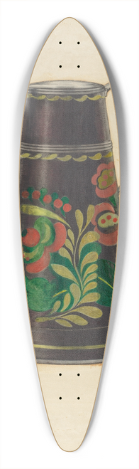 Ernest Graham - Toleware Teapot 39.3 inch art pintail longboard deck