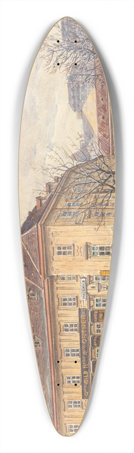 Ernst Graner - Kaiser Franz Joseph berquert den Naschmarkt 39.3 inch art pintail longboard deck