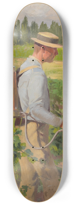 Carl Johann Peyfuss - Winzer im Weinberg 8.25 inch art skate deck