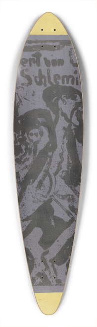 Ernst Ludwig Kirchner - Cover of the woodcut series Schlemihl 39.3 inch art pintail longboard deck