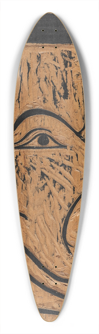 Ernst Ludwig Kirchner - Selbstportrt, Zeichnungsstock 39.3 inch art pintail longboard deck