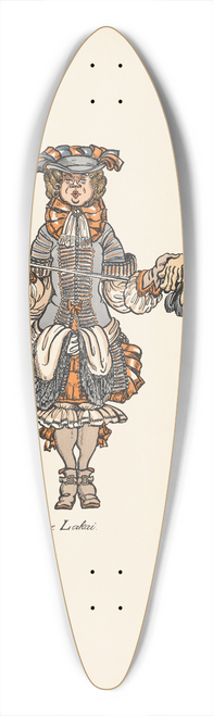 Ernst Stern - Der kleine Lakai 39.3 inch art pintail longboard deck