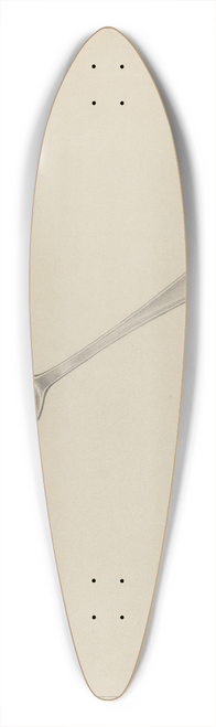 Erwin Schwabe - Silver Spoon 39.3 inch art pintail longboard deck