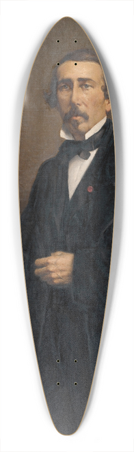 Eugeen Joors - The Painter Jacob Jacobs 39.3 inch art pintail longboard deck