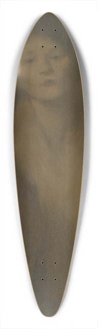 Eugne Carriere - Femme regardant 39.3 inch art pintail longboard deck