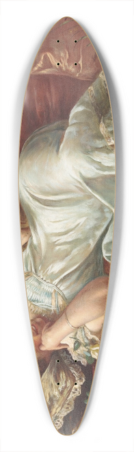 Fabio Cipolla - Amusing Book 39.3 inch art pintail longboard deck