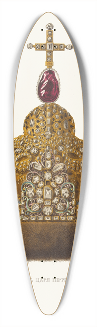Fedor Grigoryevich Solntsev - Almaznaia shapka tsaria Petra Alekseevicha (izobrazhenie 1.) 39.3 inch art pintail longboard deck