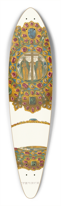 Fedor Grigoryevich Solntsev - Barmy grecheskago dela. (izobrazhenie 4) 39.3 inch art pintail longboard deck