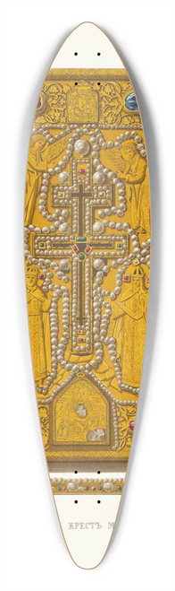 Fedor Grigoryevich Solntsev - Napersnyi krest Monomakhov 39.3 inch art pintail longboard deck