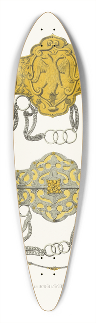 Fedor Grigoryevich Solntsev - Reshmy ili konskie nalobniki 39.3 inch art pintail longboard deck