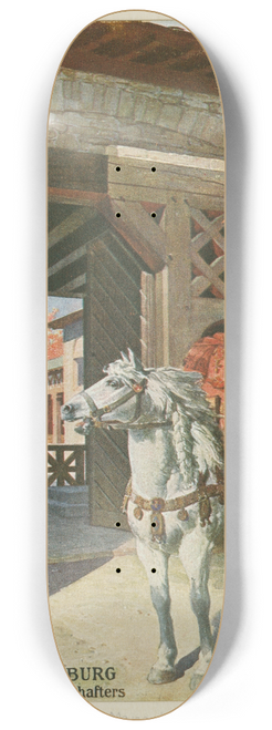 Carl Nebel - Saalburg; Meldung des Kundschafters [Report from the scout] 8.25 inch art skate deck
