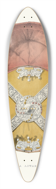 Fedor Grigoryevich Solntsev - Shapka altabasnaia. (izobrazhenie 2.) 39.3 inch art pintail longboard deck