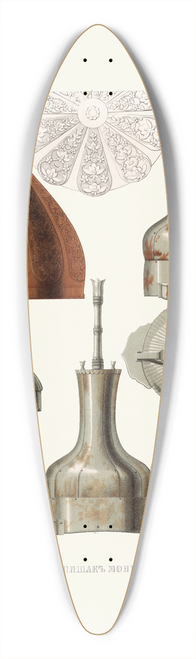 Fedor Grigoryevich Solntsev - Shishak mednyi, shishak mongolskii i misiurka 39.3 inch art pintail longboard deck