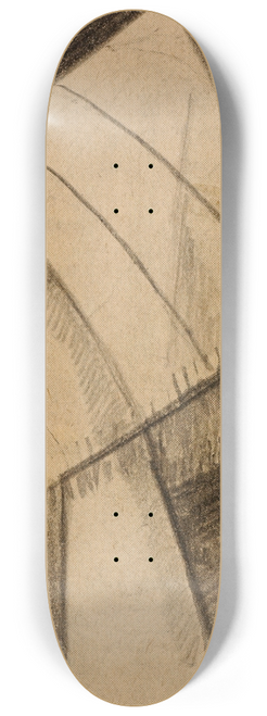 Carl Newman - Abstract 2 8.25 inch art skate deck
