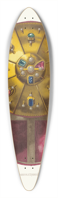 Fedor Grigoryevich Solntsev - Verkh shapki Monomakhovoi menshago nariada. (izobrazhenie 2.) 39.3 inch art pintail longboard deck