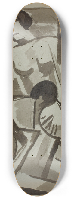 Carl Newman - Abstract IV 8.25 inch art skate deck