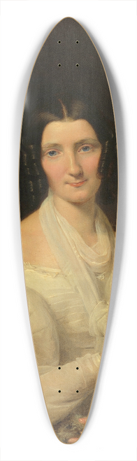 Ferdinand Georg Waldmller - Barbara von Schickh, als Braut von Wolfgang Ritter von Manner 39.3 inch art pintail longboard deck