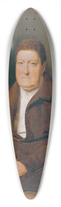 Ferdinand Georg Waldmller - Herr Wohlleben, der Bruder des Wiener Brgermeisters Stephan Edler von Wohlleben 39.3 inch art pintail longboard deck