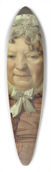 Ferdinand Georg Waldmller - Portrait of the Mother of Captain von Stierle-Holzmeister 39.3 inch art pintail longboard deck